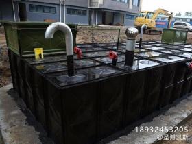 抗浮式地埋箱泵一体化给水设备（泵站）施工说明